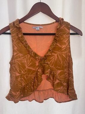 O’neill Ruffled Crop Top